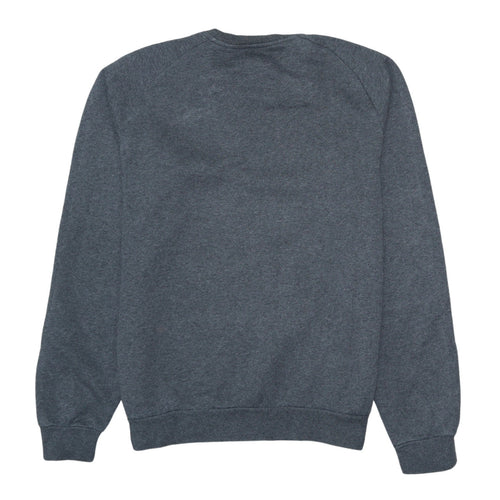 Adidas Men's Grey Crew Neck Pullover Sweatshirt Size S