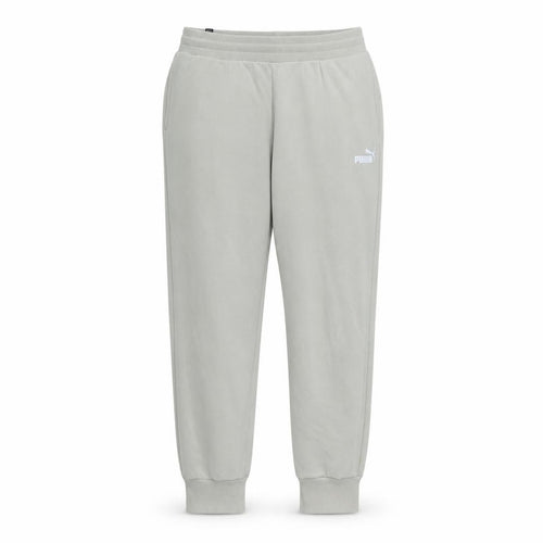 Puma Men’s Beige Jogger Sweatpants L Regular Fit Activewear Trousers