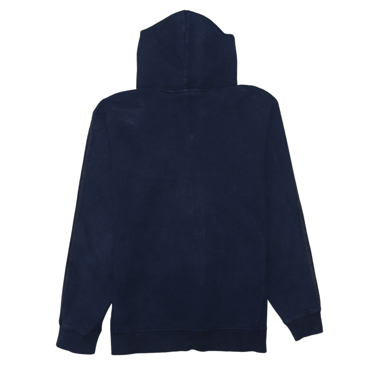Adidas Men Blue Full Zip Hoodie Size M Sports Fleece Jacket