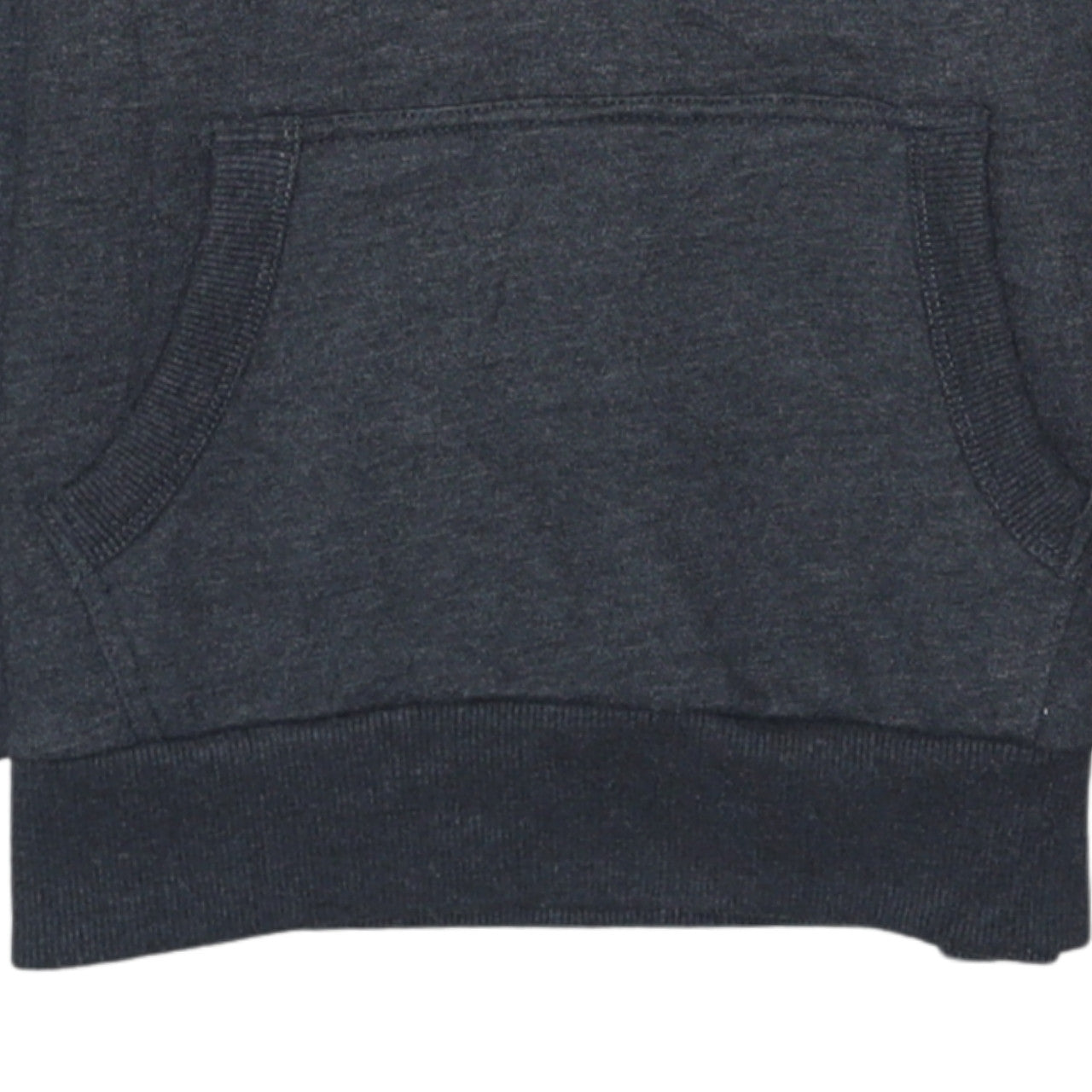 Superdry Womens Dark Grey Pullover Hoodie Size M Graphic Print