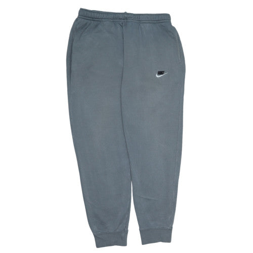 Nike Women’s Grey Jogger Sweatpants L Fleece Tapered Fit