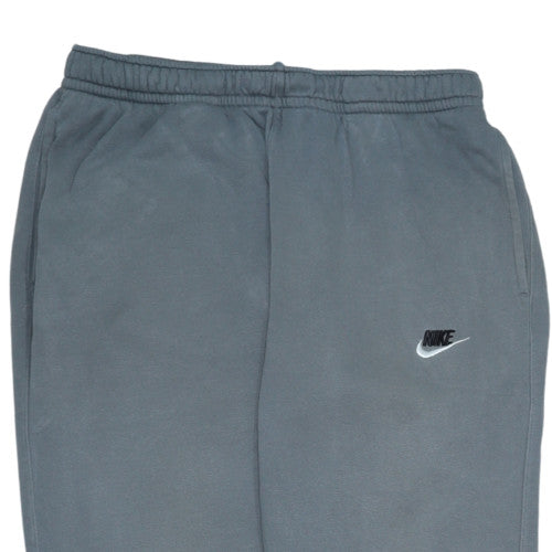 Nike Women’s Grey Jogger Sweatpants L Fleece Tapered Fit