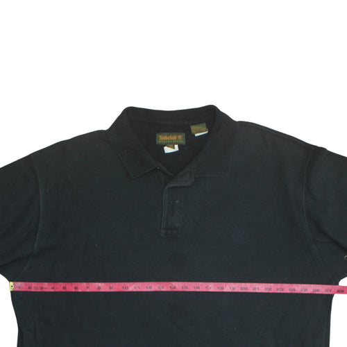 Timberland Men’s Black 2XL Long Sleeve Cotton Collared Shirt