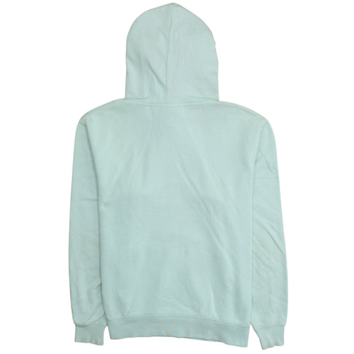 Nike Women Mint Green Pullover Hoodie Size M Cotton Blend
