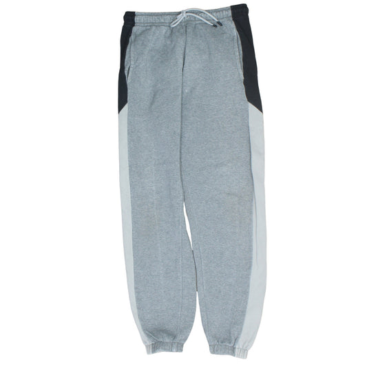 Nike Men's Grey Colourblock Jogger Sweatpants Size S Regular Fit