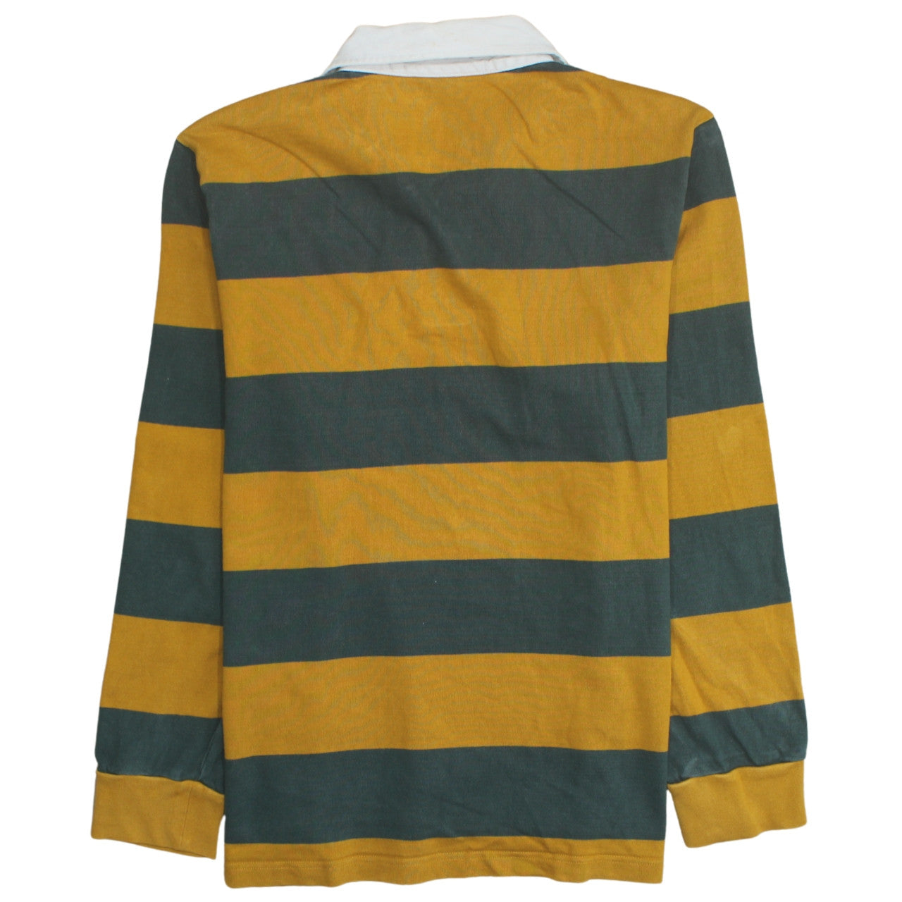 John Lewis Men's Multicoloured XL Rugby Stripe Collared Sweatshirt