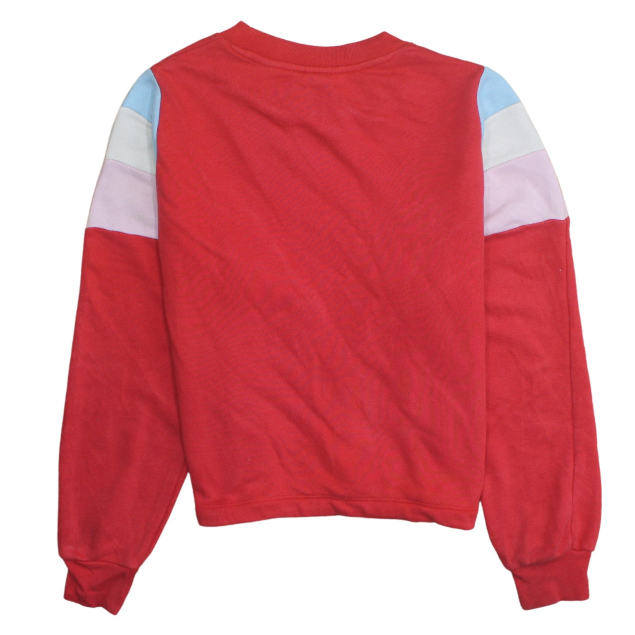 Levi's Women's Red Colourblock Pullover Sweatshirt XS