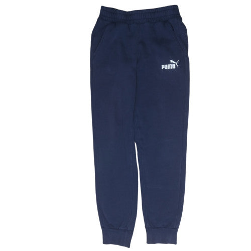 Puma Men's Blue Regular Fit Sweatpants Size S Sportswear