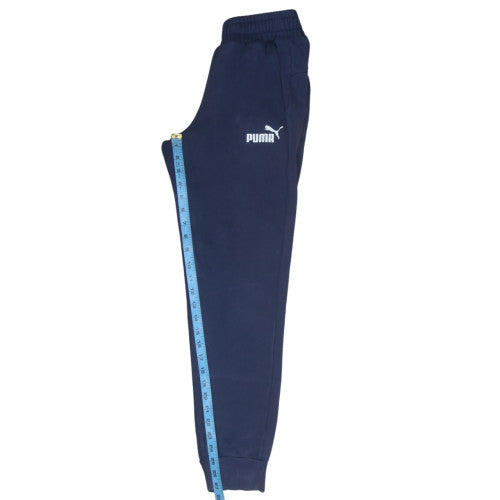 Puma Men's Blue Regular Fit Sweatpants Size S Sportswear