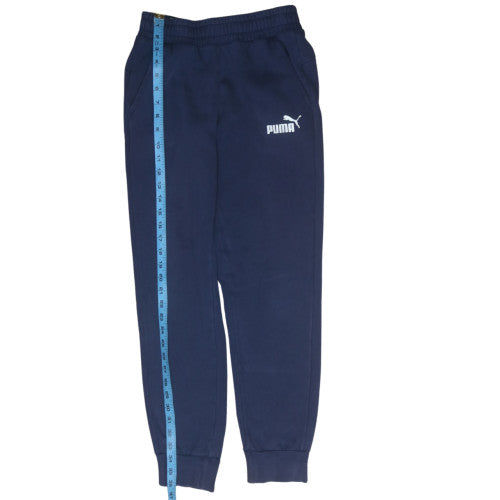 Puma Men's Blue Regular Fit Sweatpants Size S Sportswear