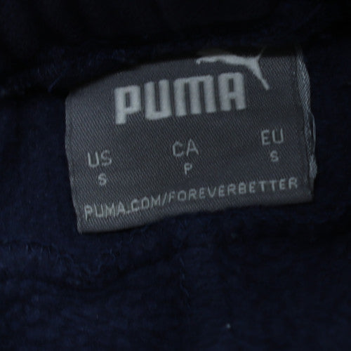 Puma Men's Blue Regular Fit Sweatpants Size S Sportswear