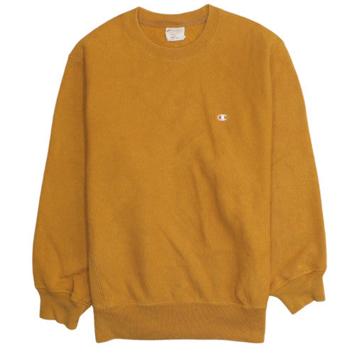 Champion Men's Brown Small Reverse Weave Pullover Sweatshirt