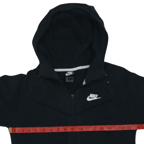 Nike Men's Black S Full Zip Hoodie Sportswear Fleece Sweatshirt