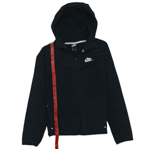 Nike Men's Black S Full Zip Hoodie Sportswear Fleece Sweatshirt