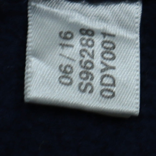 Adidas Mens Blue XL Full Zip Hoodie Fleece Sportswear