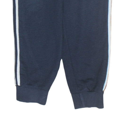 Adidas Womens Navy Blue Jogger Sweatpants M Elastic Waist