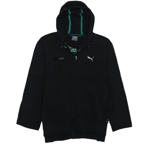 Puma Men's Black Full Zip Hoodie M Regular Fit