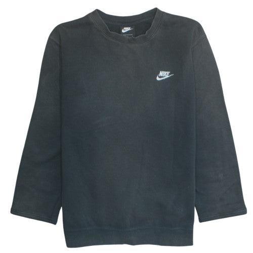 Nike Men's Black L Pullover Crew Neck Fleece Sweatshirt