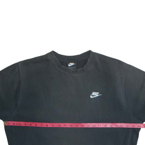 Nike Men's Black L Pullover Crew Neck Fleece Sweatshirt