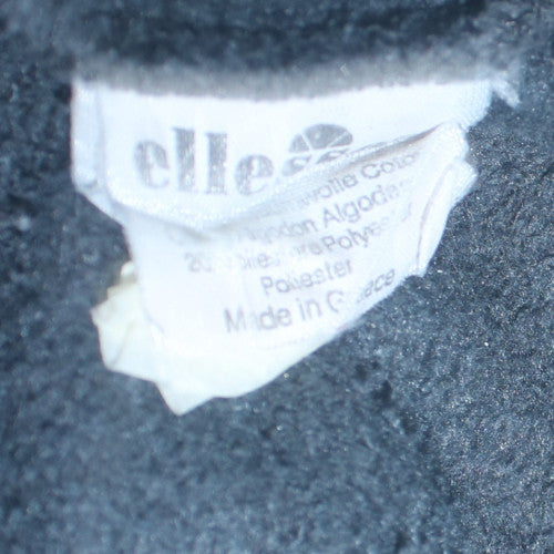 Ellesse Men’s Grey Crew Neck Logo Sweatshirt M Regular Fit