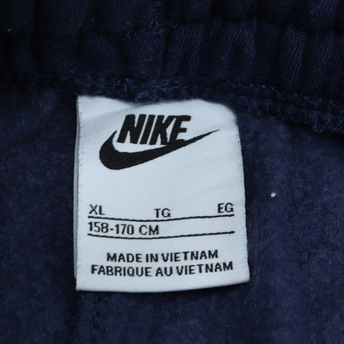 Nike Boys Blue XL Jogger Sweatpants with Elastic Waist and Pockets