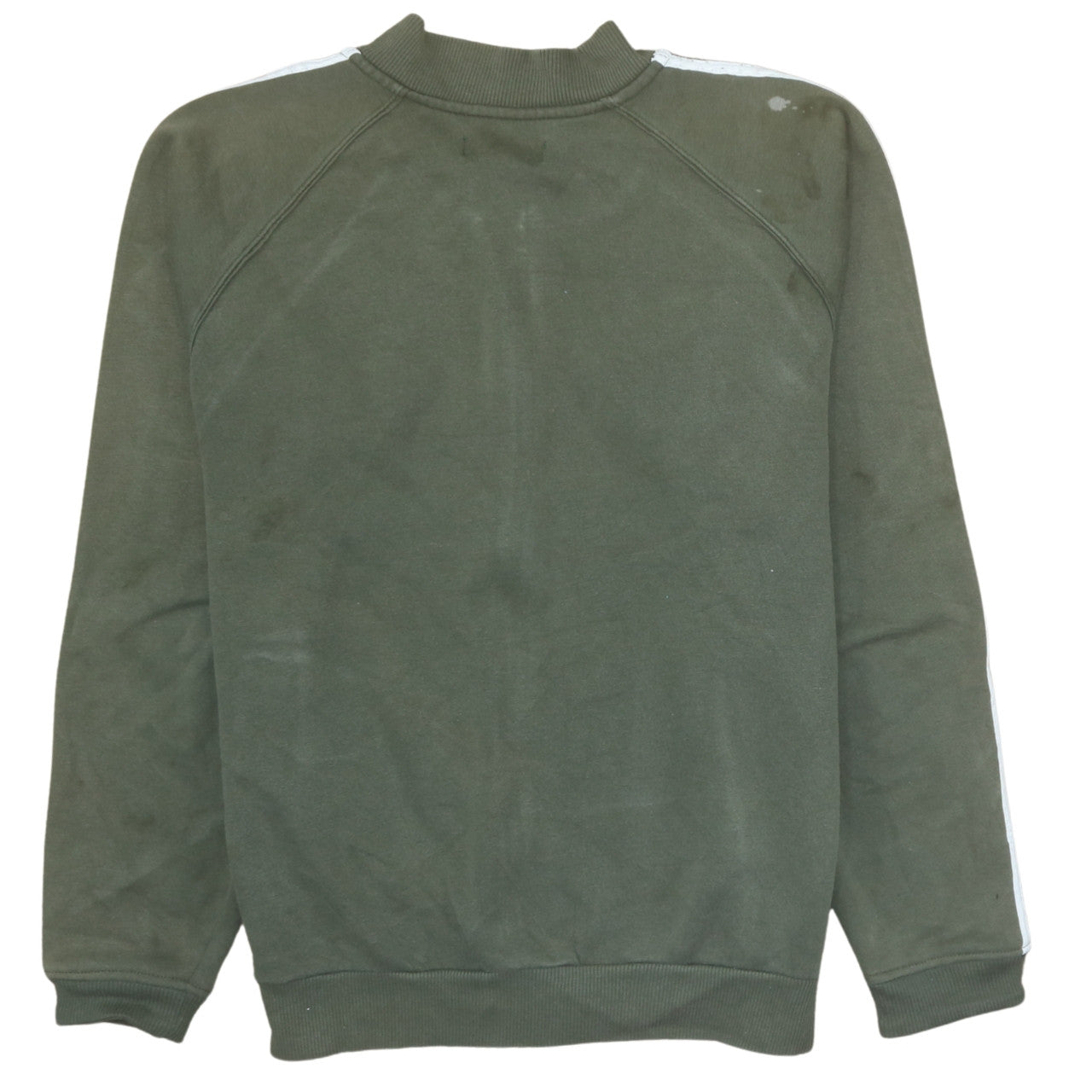 Adidas Men's Green M Track Jacket Full Zip Sportswear