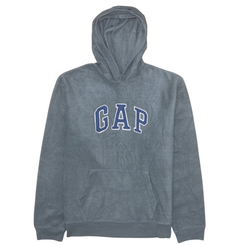 GAP Mens Grey XL Pullover Fleece Hoodie with Logo