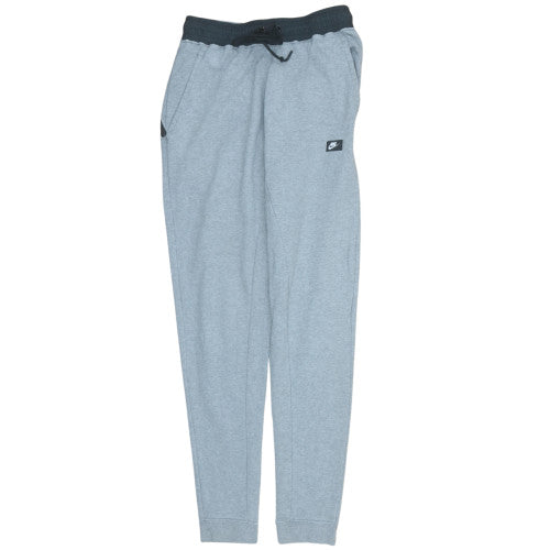 Nike Men's Grey Jogger Trousers Size S Elastic Waist Casual Fit