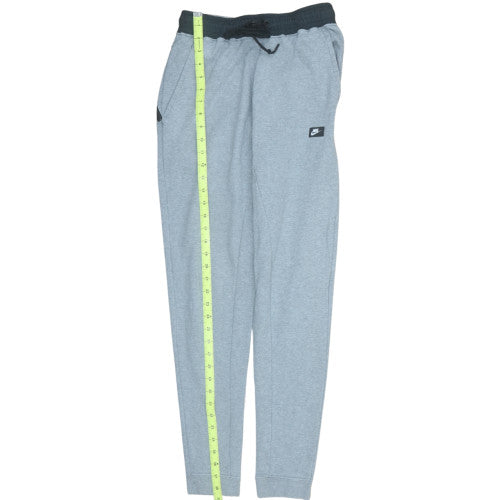 Nike Men's Grey Jogger Trousers Size S Elastic Waist Casual Fit
