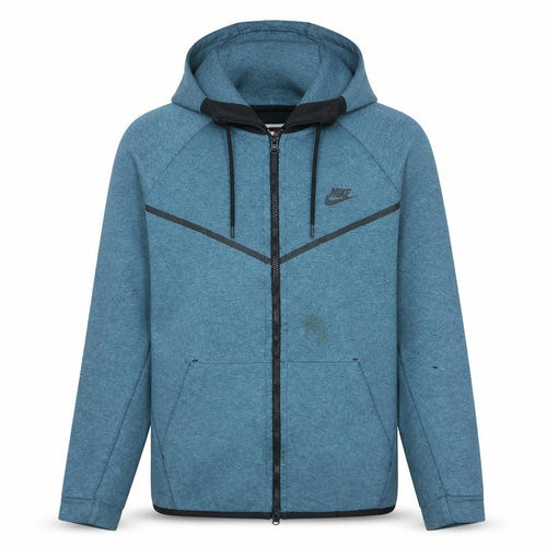 Nike Men's Blue Full Zip Hoodie Size M Sportswear
