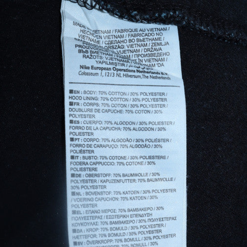 Nike Men's Blue Full Zip Hoodie Size M Sportswear