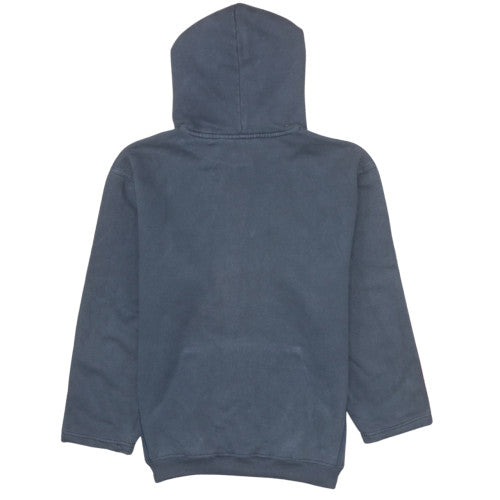Puma Mens Blue Medium Pullover Hoodie with Red Logo Detail