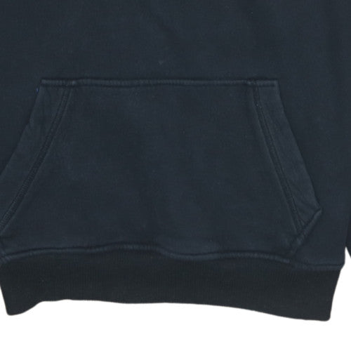Vans Men's Black Pullover Hoodie L Logo Fleece Sweatshirt