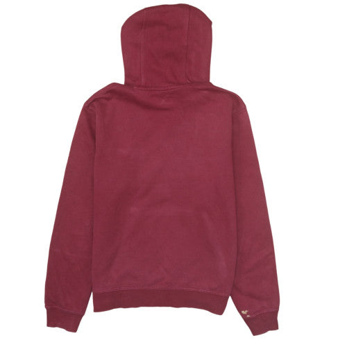 Nike Men's Red Pullover Hoodie M Fleece Graphic Logo Sportswear