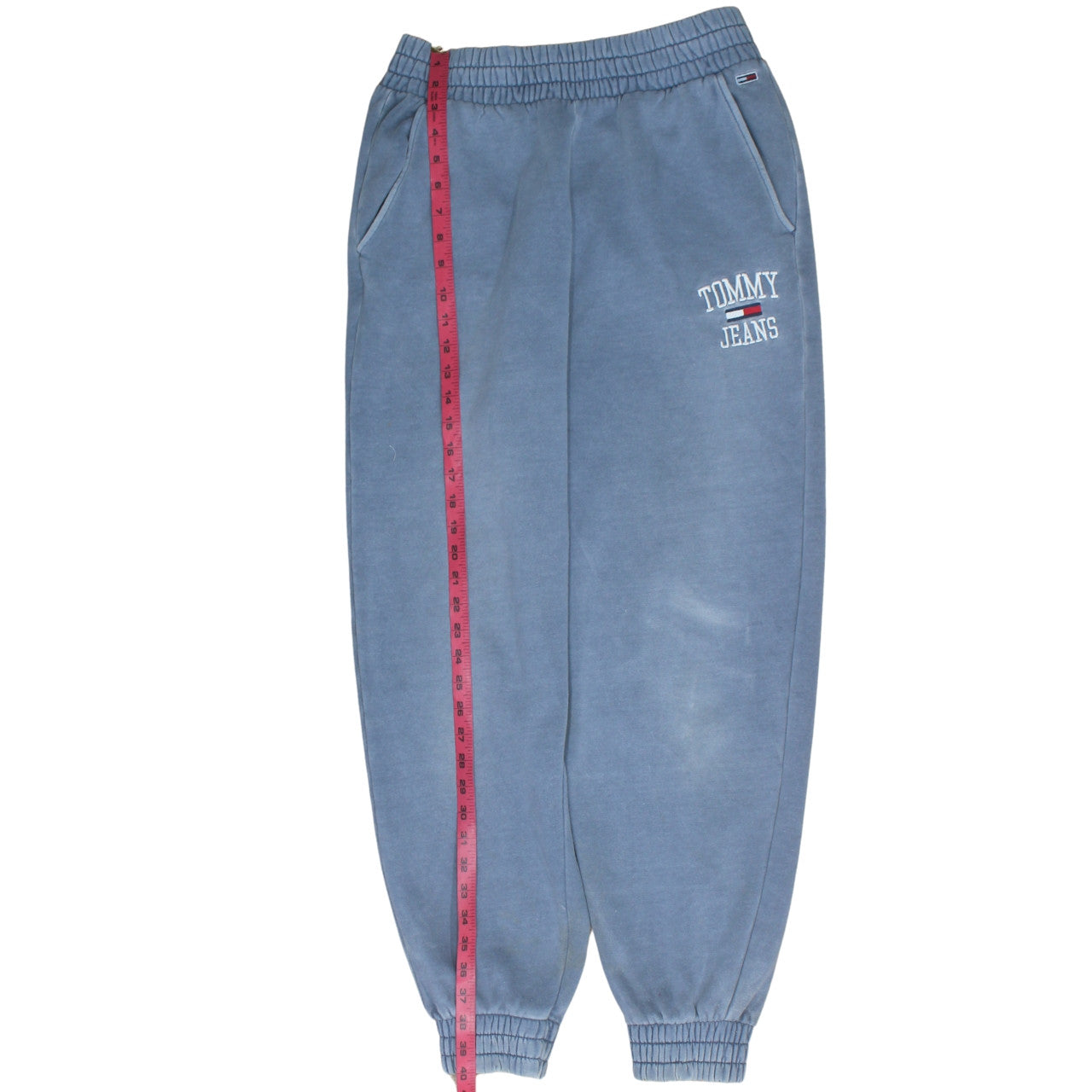 Tommy Jeans Men's Blue Jogger Sweatpants M Fleece Lined