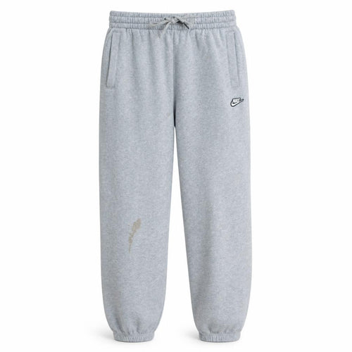 Nike Men's Grey Sweatpants S Elastic Waist Fleece Trousers