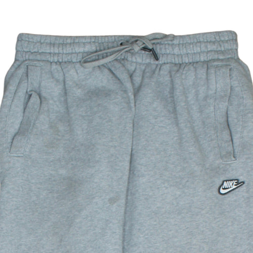 Nike Men's Grey Sweatpants S Elastic Waist Fleece Trousers
