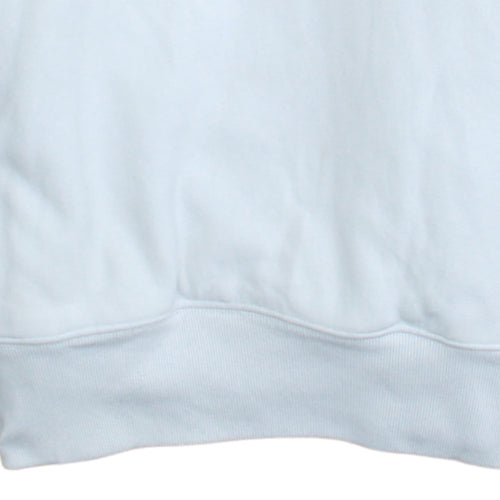 Champion Womens White Large Pullover Hoodie Sweatshirt
