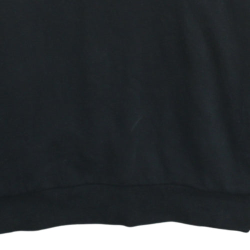 Lacoste Sport Men's Black Pullover Hoodie L Logo Regular Fit Sweatshirt