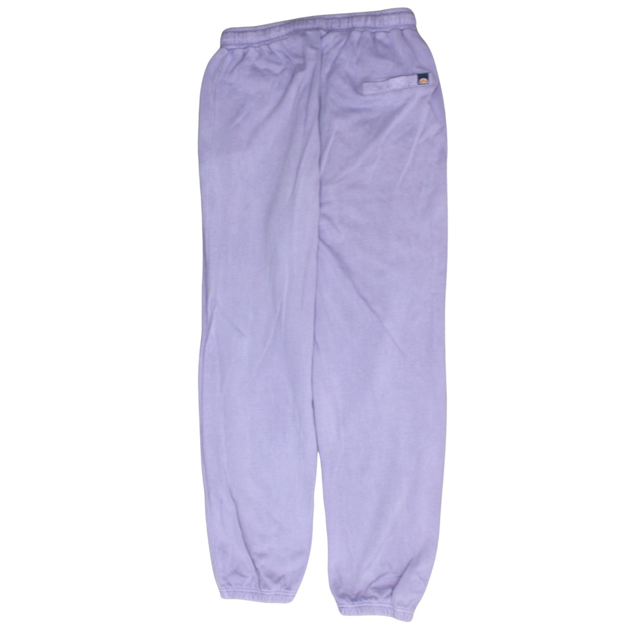 Ellesse Womens Lilac Joggers UK 12 Cotton Blend Elastic Waist Sweatpants