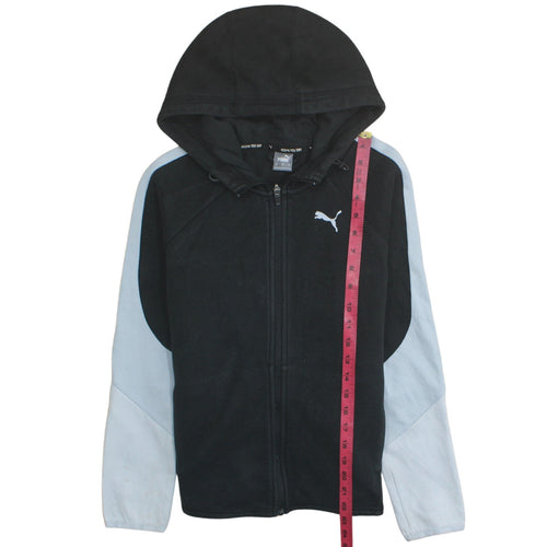 Puma Mens Black Full Zip Hoodie Small Sportswear Jacket