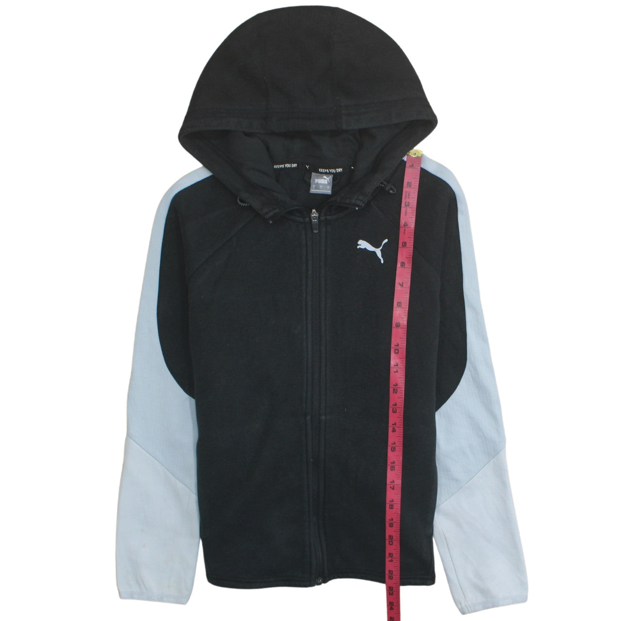 Puma Mens Black Full Zip Hoodie Small Sportswear Jacket