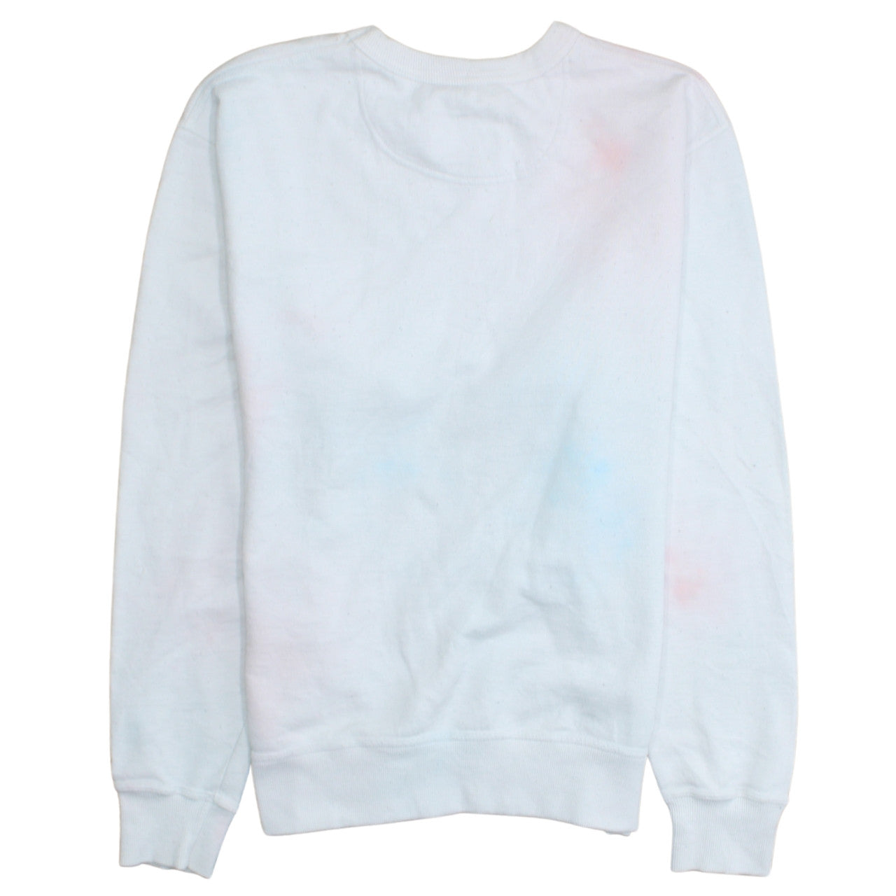 Champion Women White Crew Neck Pullover Sweatshirt Size M Classic Fit