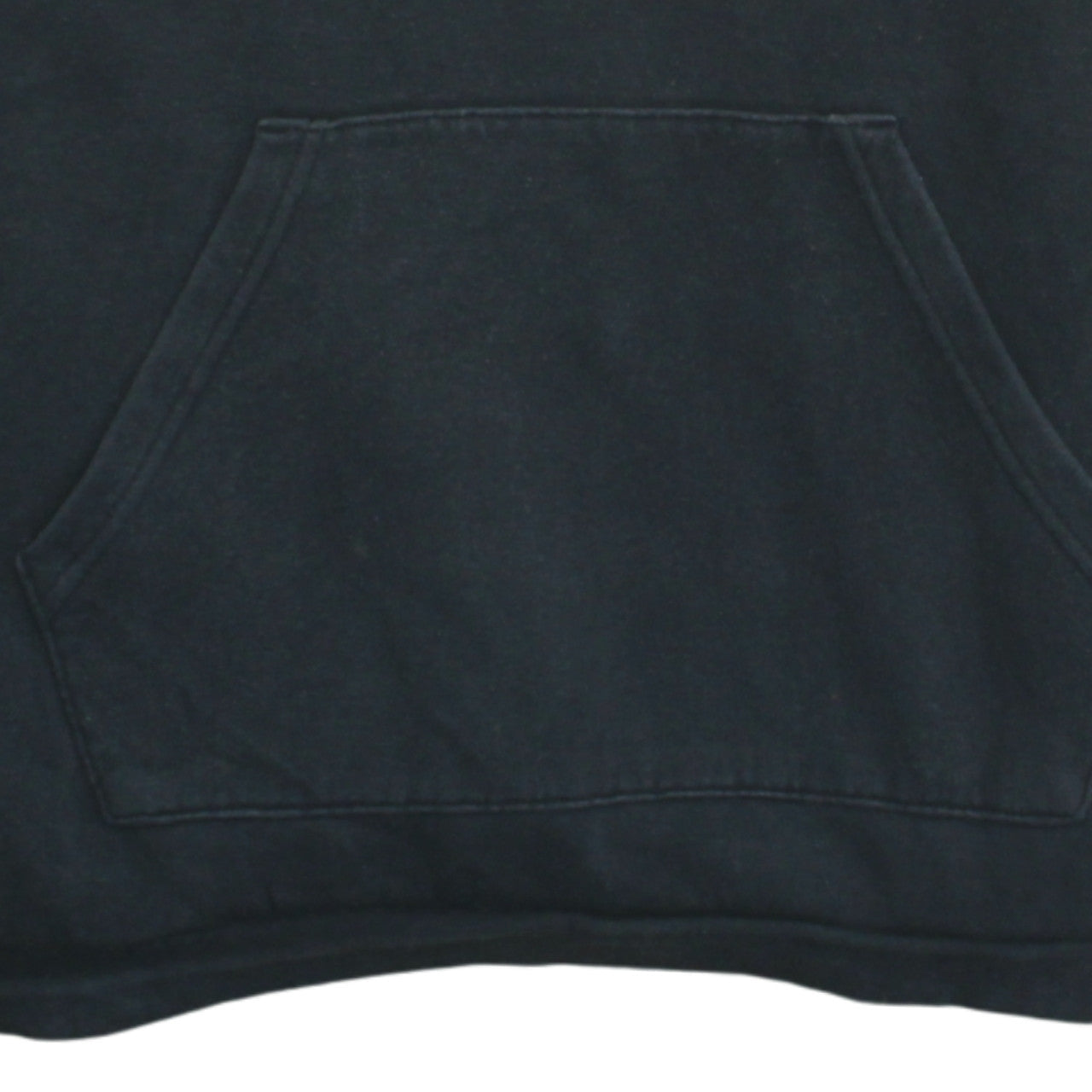 Adidas Womens Black Pullover Hoodie Size M 12-14 Cotton Logo Sweatshirt