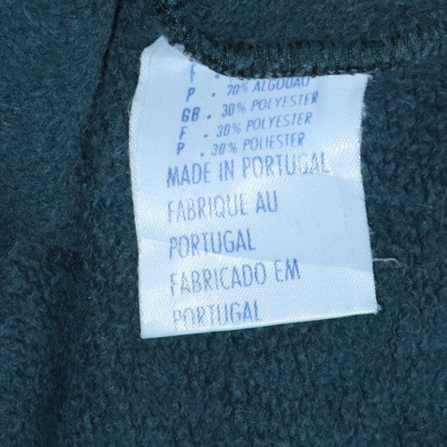 Reebok Men’s Green Crew Neck Sweatshirt L Classic Logo Pullover