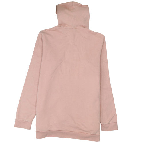 Adidas Womens Pink Hooded Pullover Sweatshirt XL Hooded Logo Casual