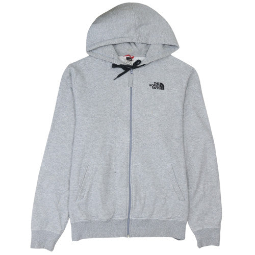 The North Face Men's Grey Full Zip Hoodie Size M Regular Fit