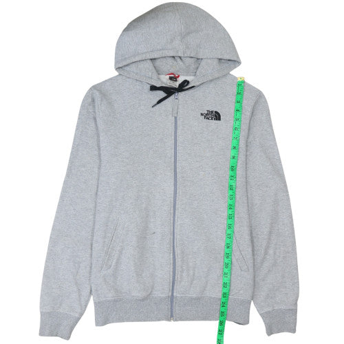 The North Face Men's Grey Full Zip Hoodie Size M Regular Fit