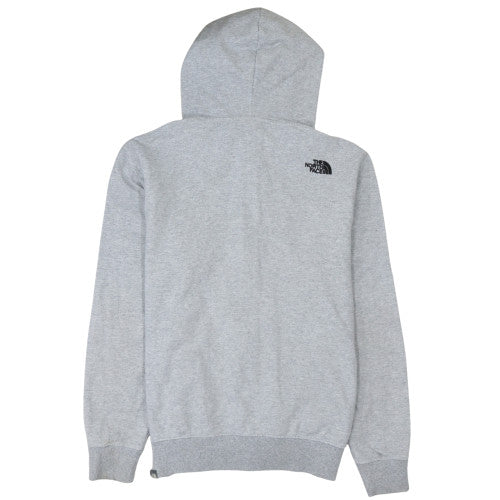 The North Face Men's Grey Full Zip Hoodie Size M Regular Fit