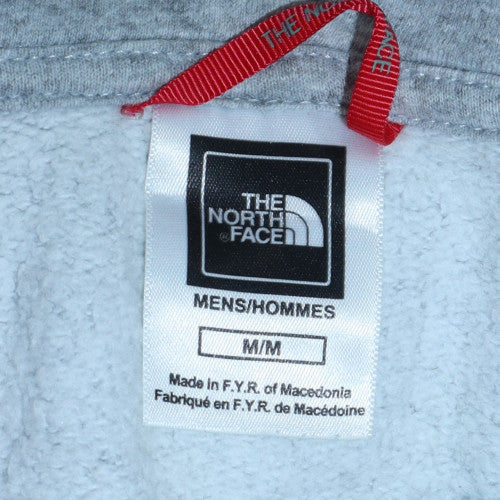 The North Face Men's Grey Full Zip Hoodie Size M Regular Fit
